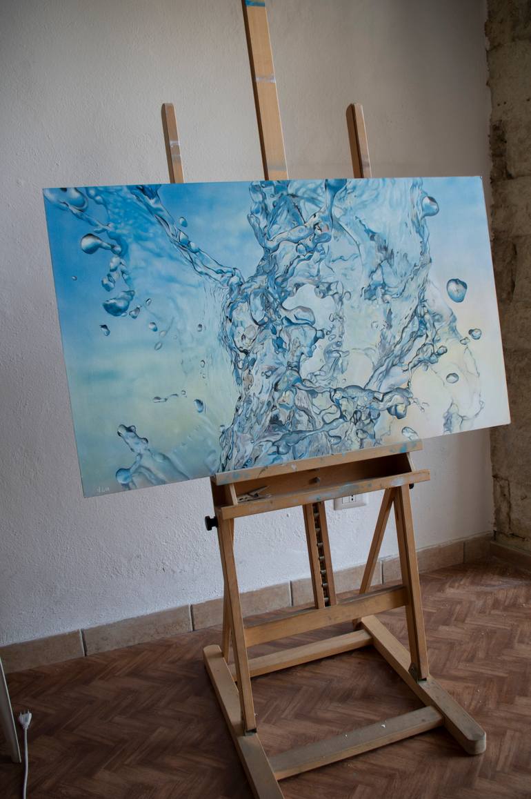 Original Figurative Water Painting by Valeria Latorre