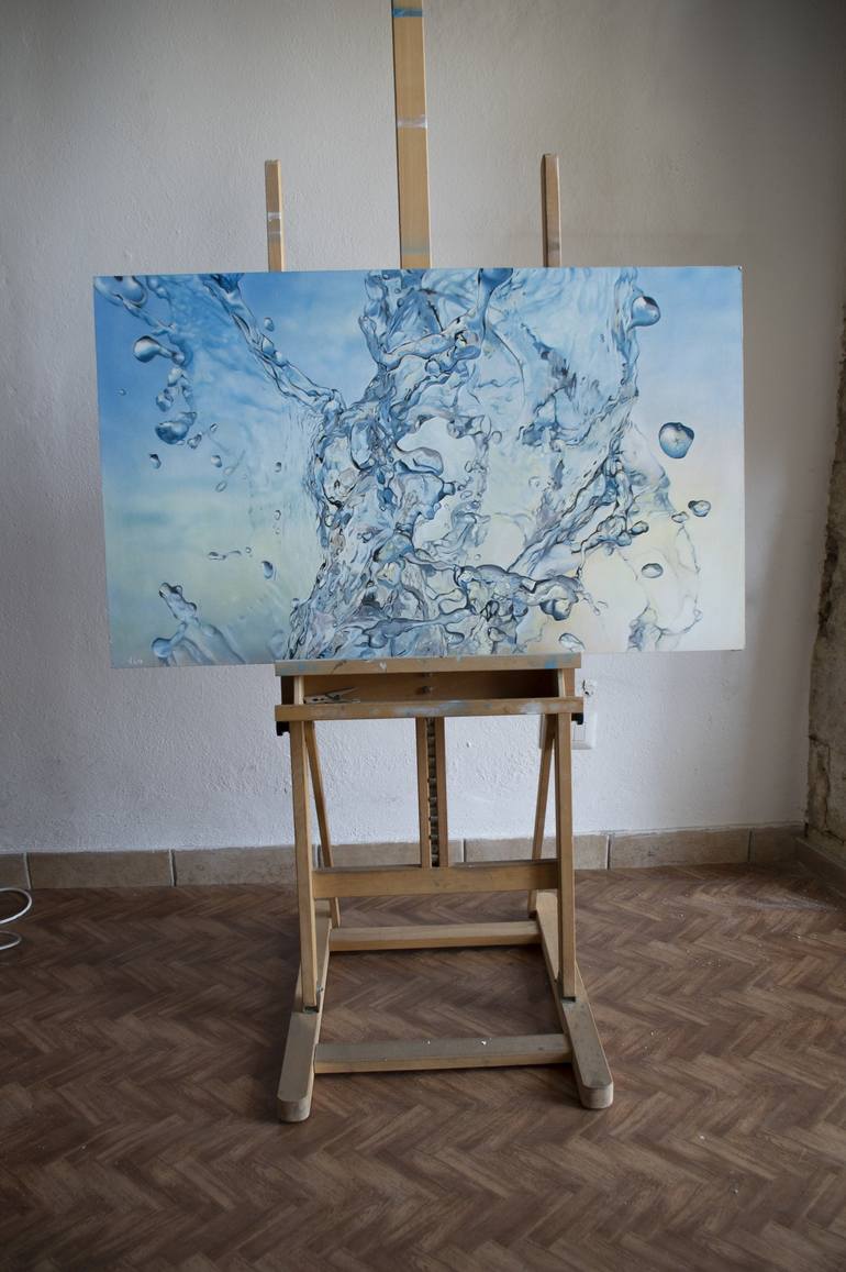 Original Figurative Water Painting by Valeria Latorre