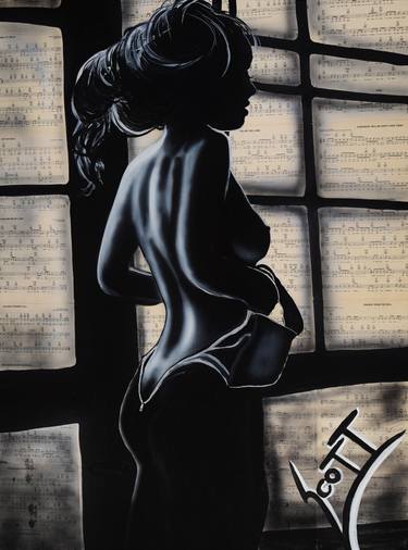 Print of Nude Paintings by Brandon Scott