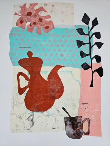 Original Contemporary Still Life Printmaking by Tessa Maagdenberg