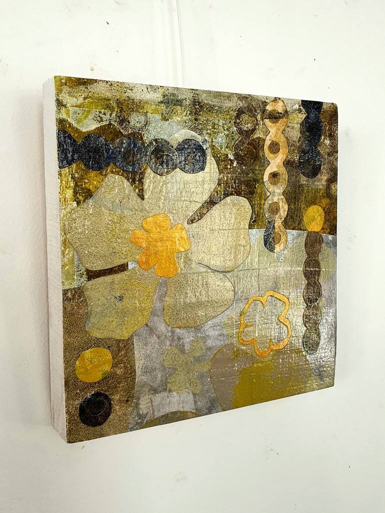 Original Abstract Expressionism Abstract Collage by Theresia Maagdenberg