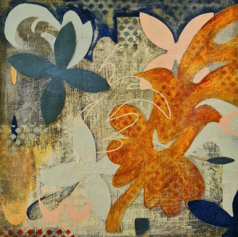 Original Abstract Expressionism Abstract Paintings by Tessa Maagdenberg