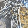Closeup details on 'Garden In April 2'