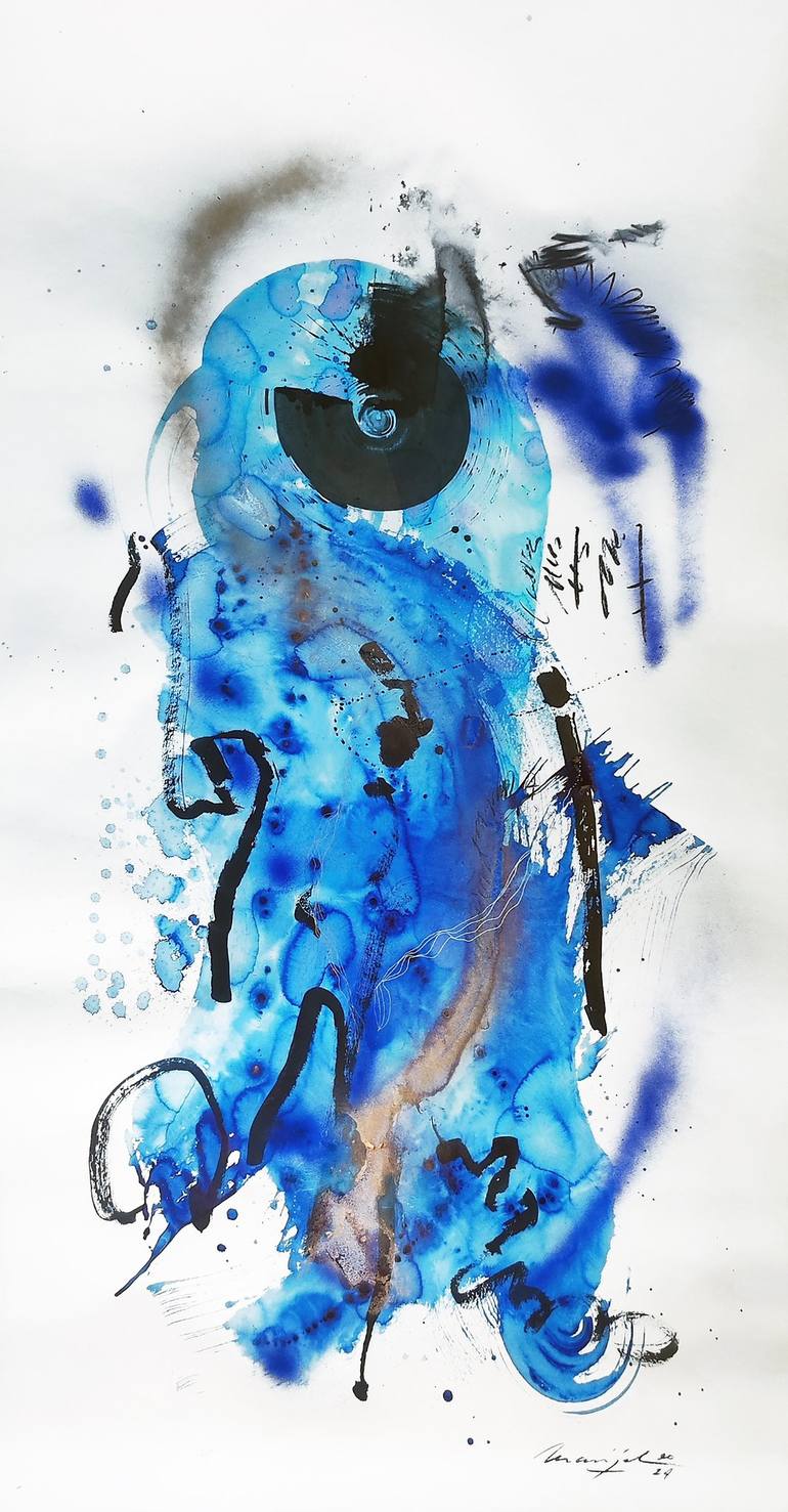Original Abstract Expressionism Abstract Paintings by Marijah Bac Cam