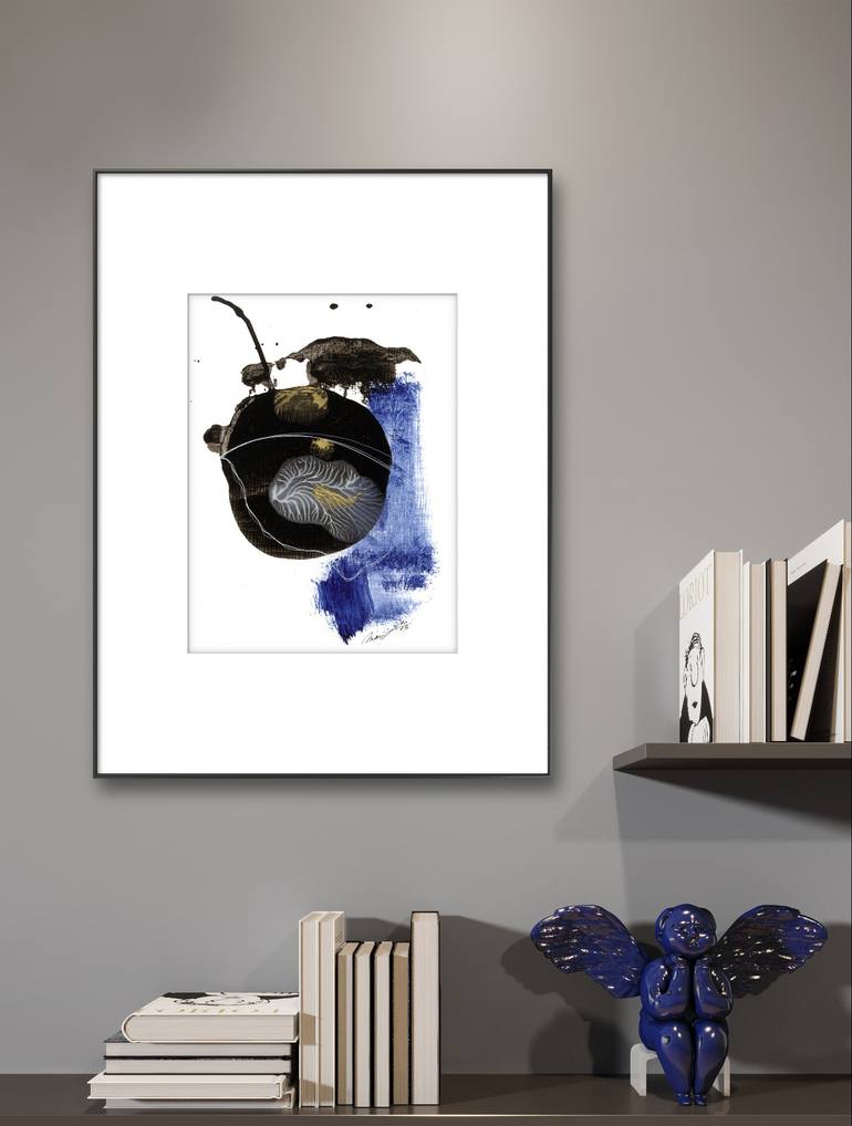 Original Abstract Expressionism Abstract Painting by Marijah Bac Cam