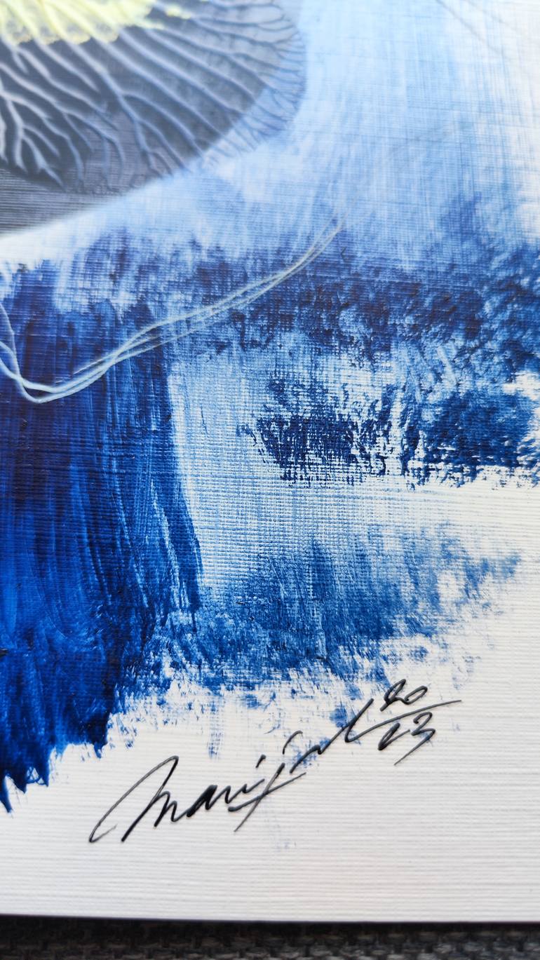 Original Abstract Expressionism Abstract Painting by Marijah Bac Cam