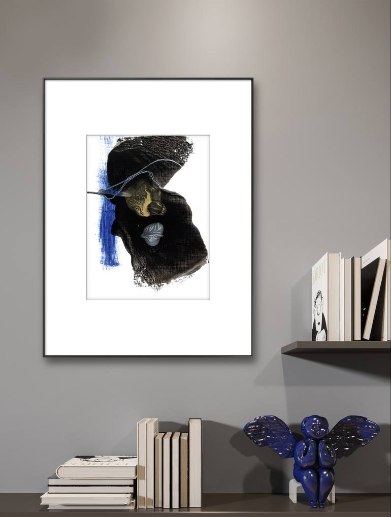 Original Abstract Expressionism Abstract Painting by Marijah Bac Cam