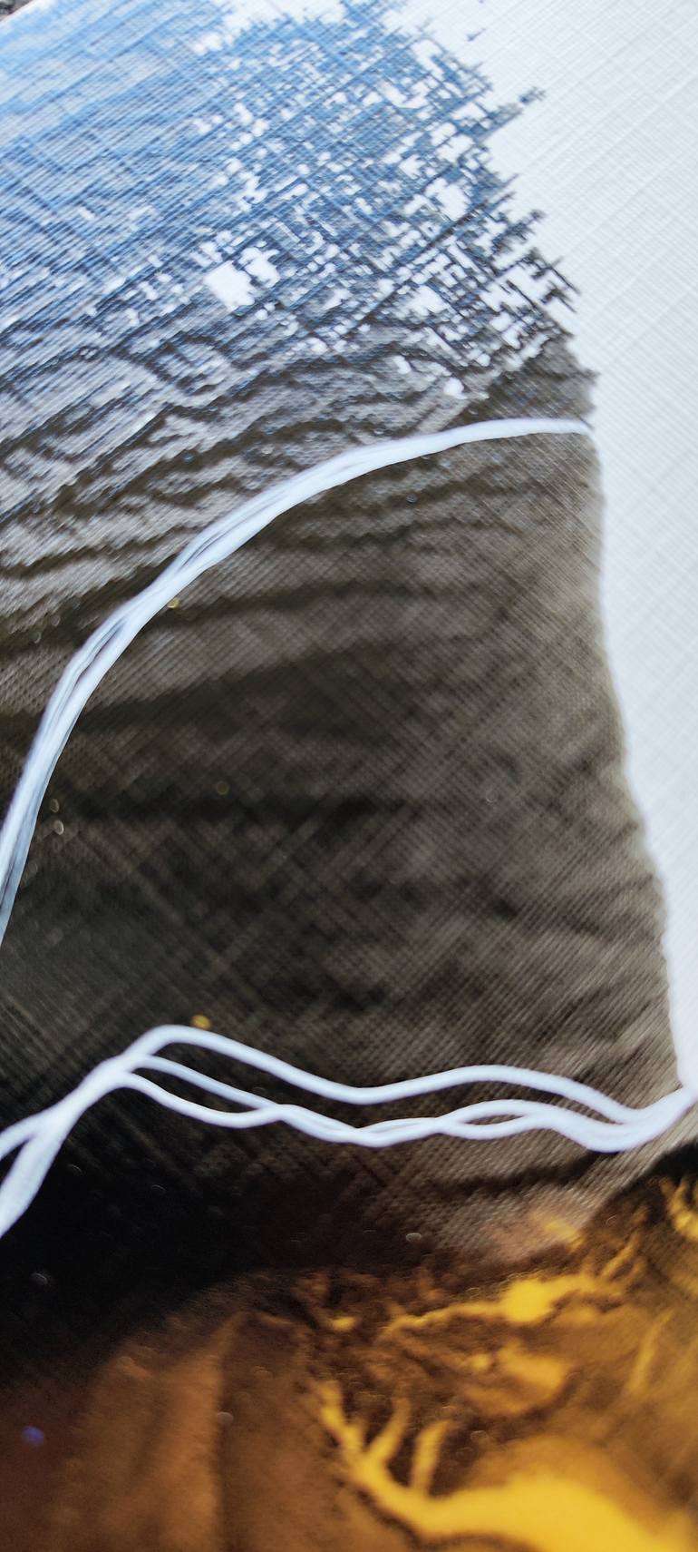 Original Abstract Expressionism Abstract Painting by Marijah Bac Cam