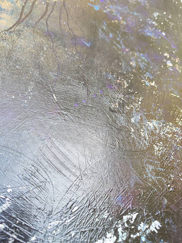 Original Abstract Expressionism Botanic Painting by Marijah Bac Cam