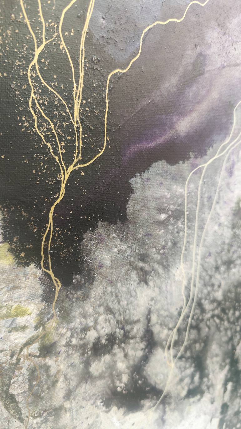 Original Abstract Expressionism Abstract Painting by Marijah Bac Cam