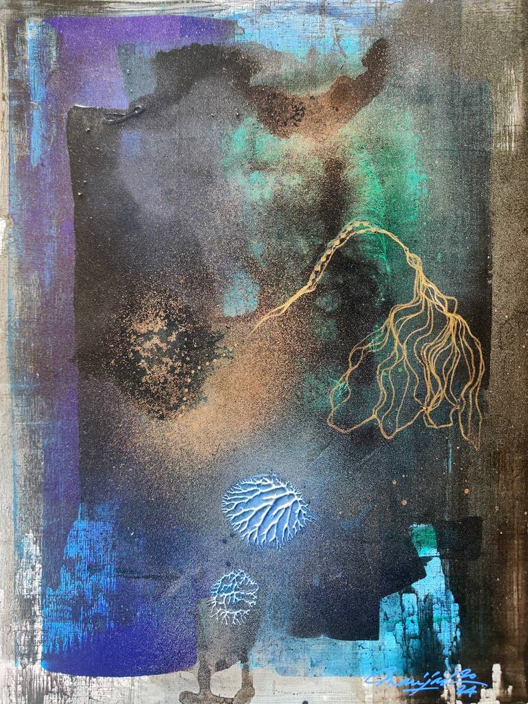 Print of Abstract Nature Paintings by Marijah Bac Cam