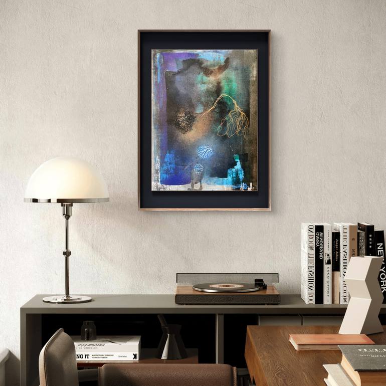 Original Abstract Nature Painting by Marijah Bac Cam