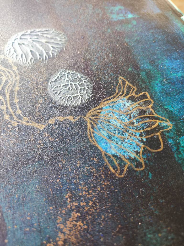 Original Abstract Nature Painting by Marijah Bac Cam