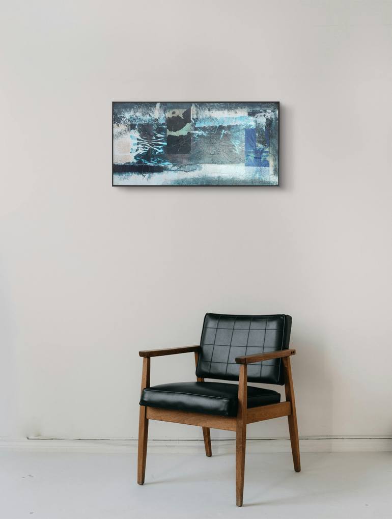 Original Abstract Expressionism Abstract Collage by Marijah Bac Cam