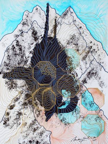 Print of Abstract Nature Drawings by Marijah Bac Cam