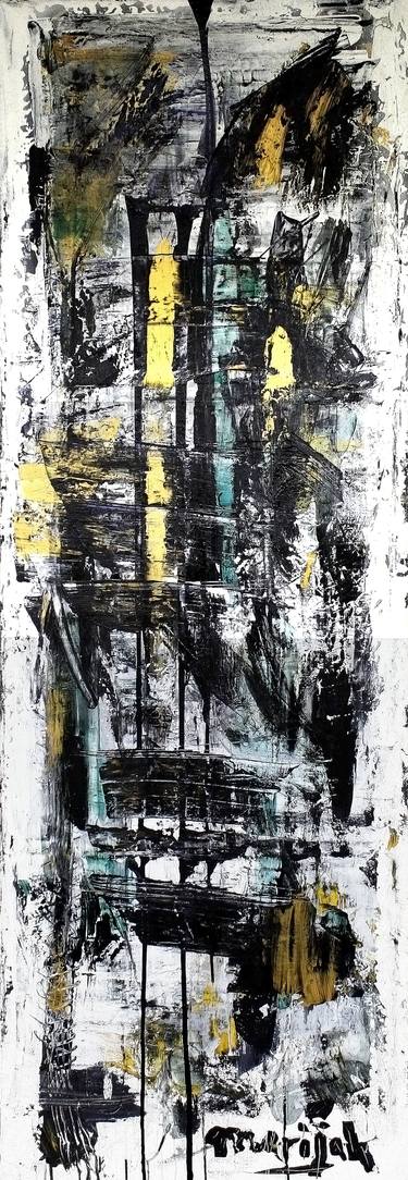 Original Abstract Expressionism Abstract Paintings by Marijah Bac Cam