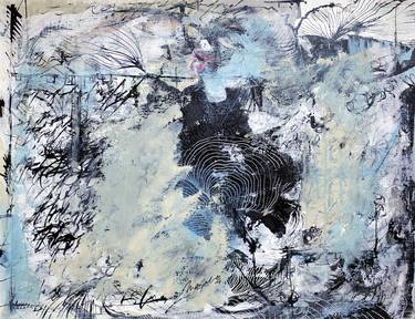 Original Abstract Mortality Paintings by Marijah Bac Cam