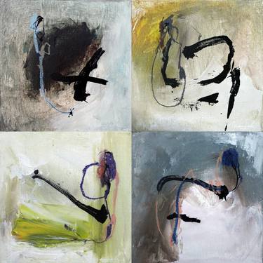 Four Squares (set of 4 paintings) thumb