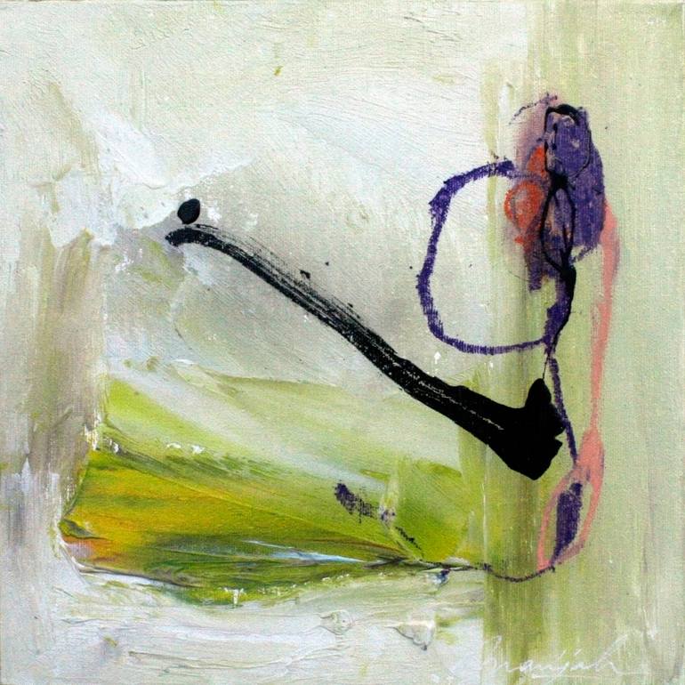 Original Abstract Expressionism Abstract Painting by Marijah Bac Cam
