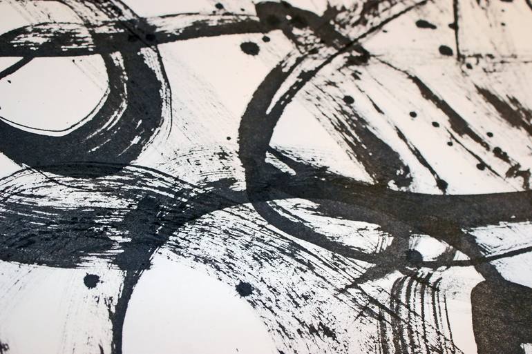 Original Abstract Graffiti Painting by Marijah Bac Cam