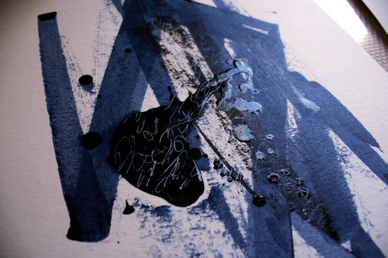 Original Abstract Graffiti Drawing by Marijah Bac Cam