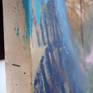 Mixed media on 3D canvas 50 x 150 x 4 cm.
"No Further North Or South" is an abstract vision of peace and slavery and also an utopian reflection on Andrew Johnson's quote "Slavery exists. It is black in the south and white in the north."