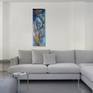 View in a minimalist interior. (computer photo montage )