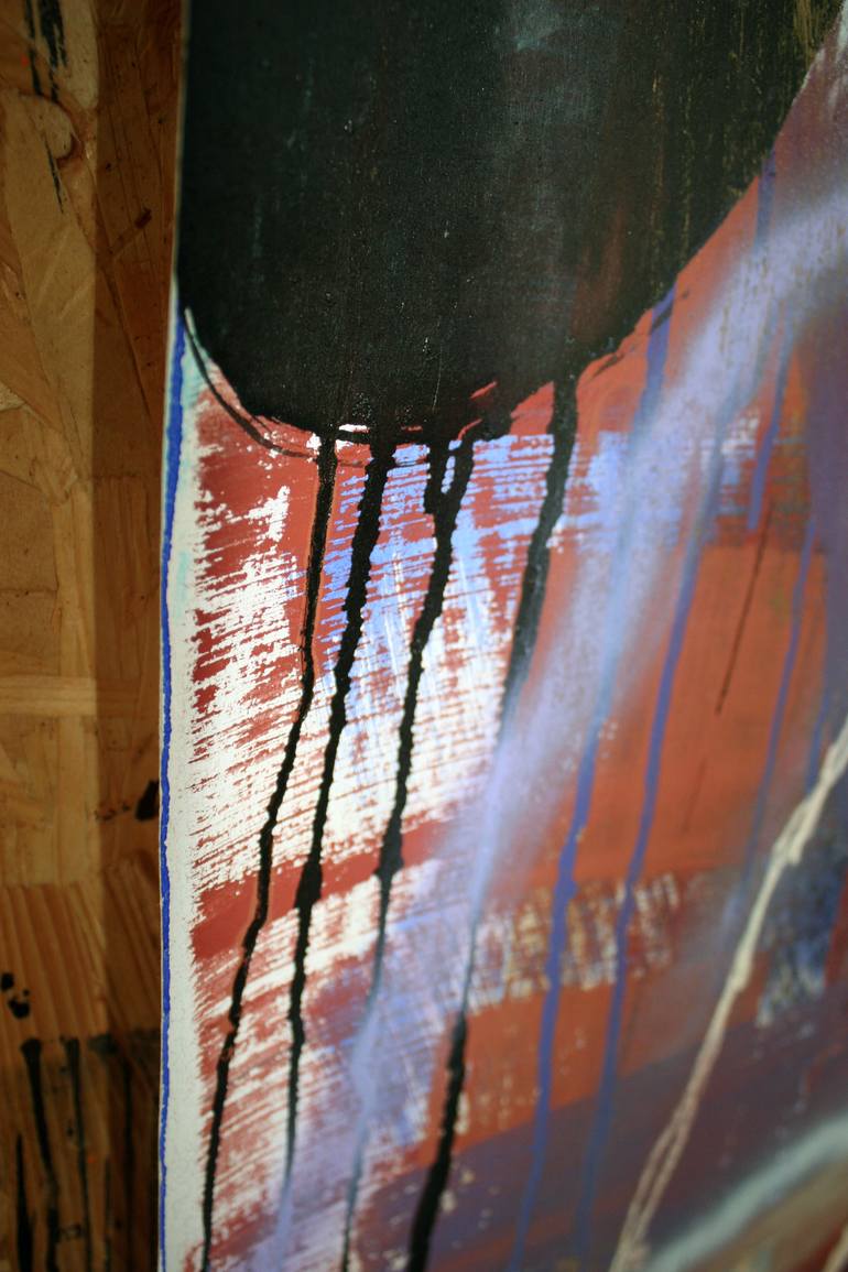 Original Abstract Expressionism Abstract Painting by Marijah Bac Cam