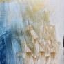 Closeup detail on 'Indigo InkPulse Study 3'.