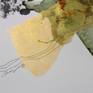 Close-up on the left side of the diptych 'Precious Mother Earth Diptych I'.