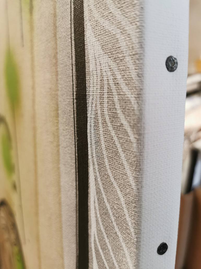 Original Abstract Expressionism Abstract Painting by Marijah Bac Cam