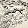 Close-up details on 'Focused Organic World 2'