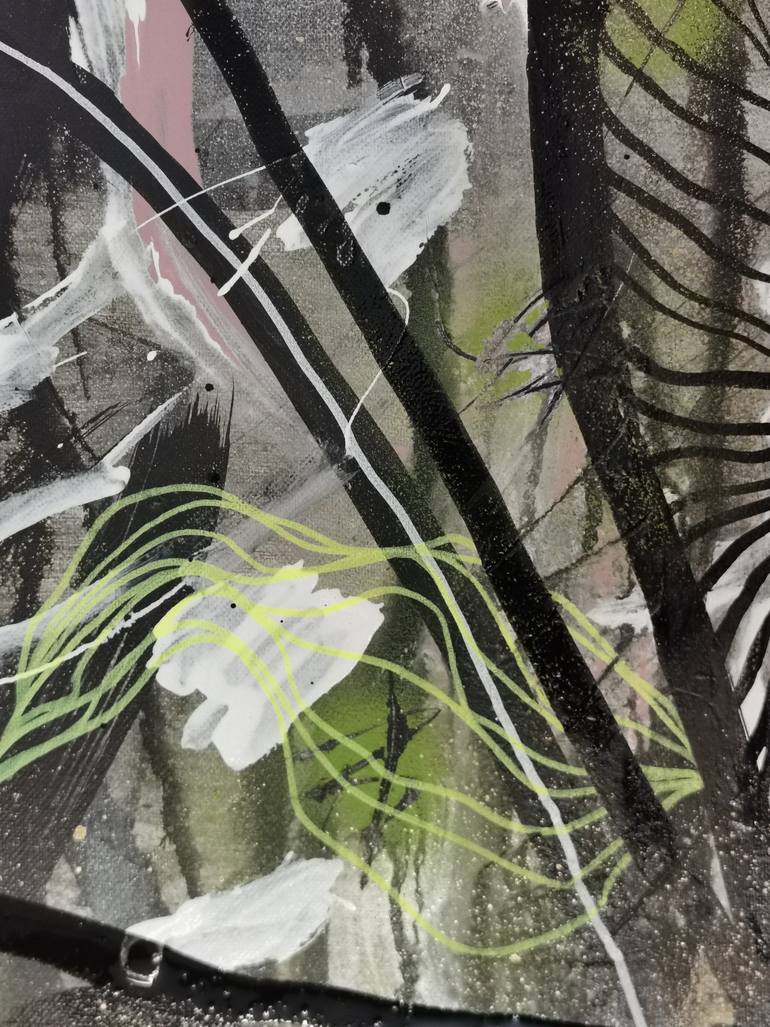 Original Abstract Expressionism Abstract Painting by Marijah Bac Cam