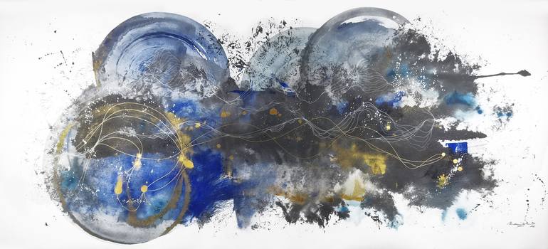 Original Abstract Expressionism Abstract Paintings by Marijah Bac Cam