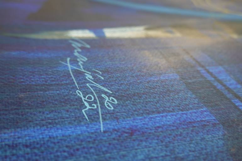 Original Abstract Expressionism Abstract Drawing by Marijah Bac Cam