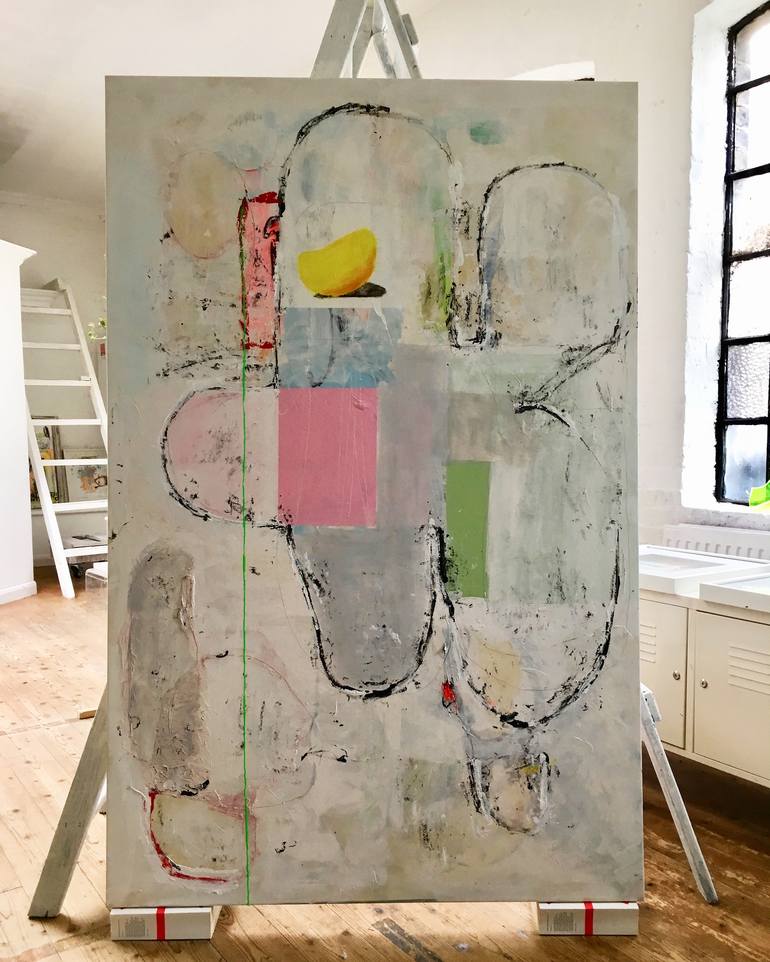 Print of Abstract Expressionism Abstract Painting by Rk Polak
