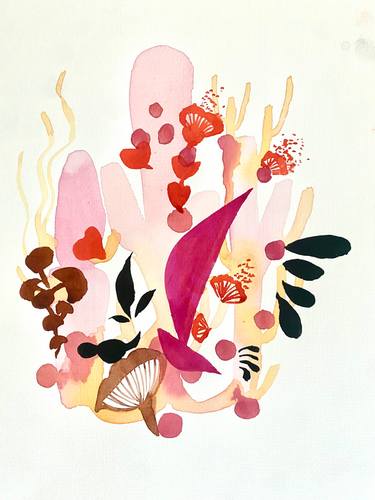 Original Abstract Paintings by Wing Yan Chiu