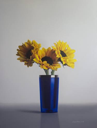 Print of Realism Floral Paintings by Carlos Bruscianelli