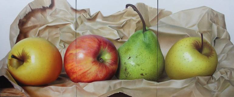 Original  Painting by carlos bruscianelli