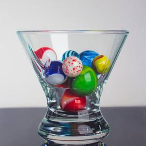 Marbles in a Martini Glass