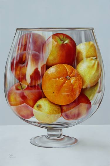 Original Still Life Paintings by Carlos Bruscianelli