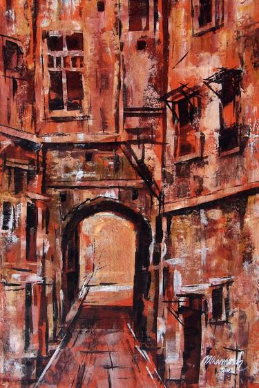 Print of Street Art Architecture Paintings by Ramesh A R