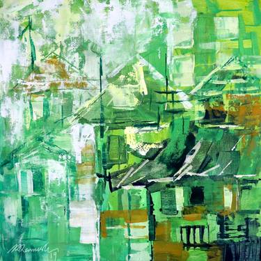 Original Abstract Expressionism Abstract Paintings by Ramesh A R