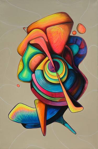 Print of Surrealism Abstract Paintings by Karma Sirikogar