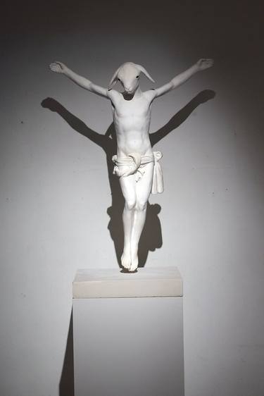 Original Religion Sculpture by Jacques de Oliveira Cezar