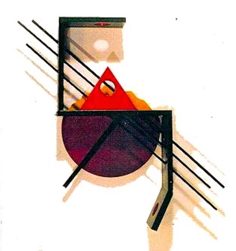 Original Abstract Sculpture by Bill Sortino | Abstract Art on Steel | Taos