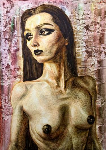 Original Figurative Body Painting by Ricardo Róis