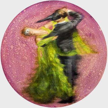 Original Modern People Painting by Ricardo Róis