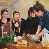 Cooking with wine I by Roeland Kneepkens