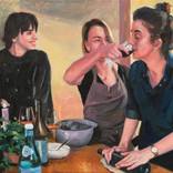 Cooking with wine II by Roeland Kneepkens